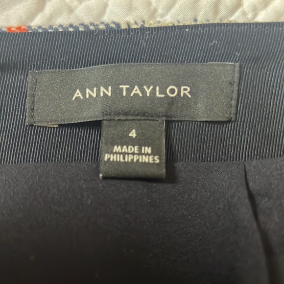 Ann Taylor Striped Suit Blazer and Skirt - Picture 6 of 7